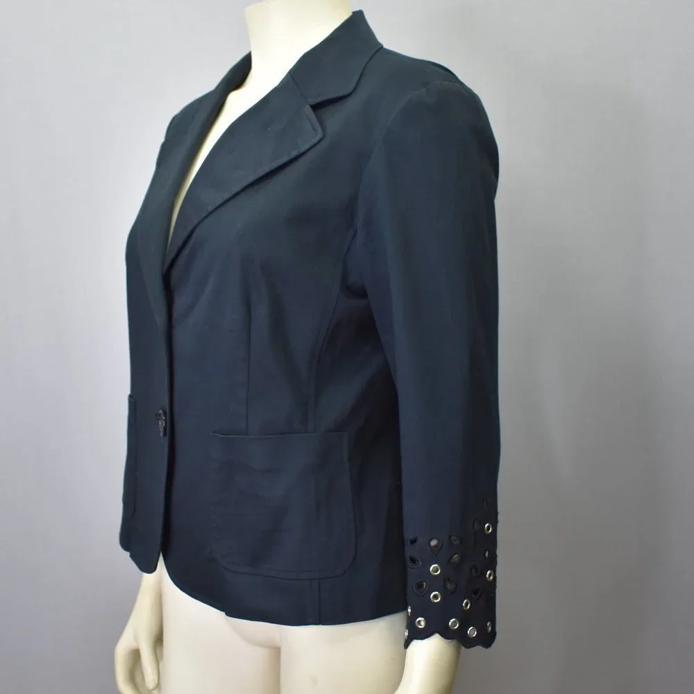 MICHAEL‎ KORS TWO BUTTONS BLAZER JACKET  SZ 10